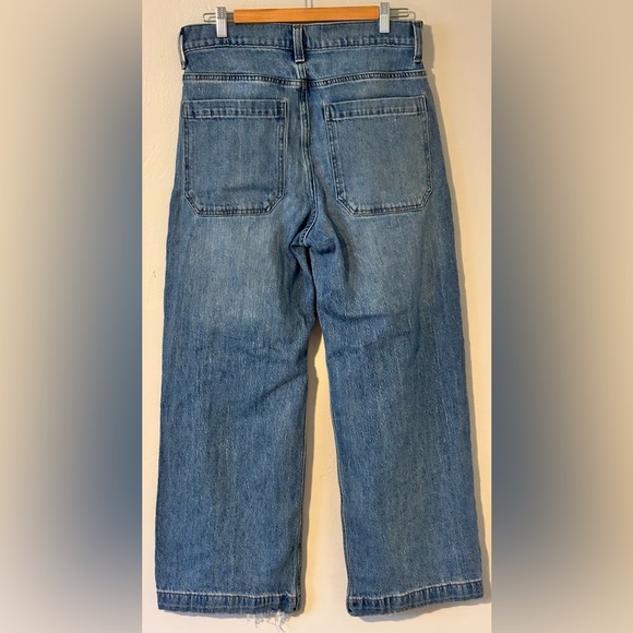 Hollister Super Baggy Jeans Mens 30x30 Blue Wide Leg Denim Relaxed Fit Casual - Picture 2 of 7